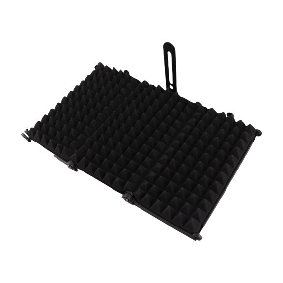 Portable Sound-proof Plate Panel Foldable Adjustable Sound Absorbing Vocal Recording Panel Portable Isolation Microphone Sound-proof Plate