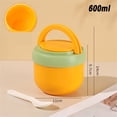 thumbnail image 1 of Portable Soup Cup, Cereal Bowl, Mini Takeaway Soup Container for Office Breakfast, Bento Style Leak Proof Snack Cup with Lid and Spoon, 1 of 7