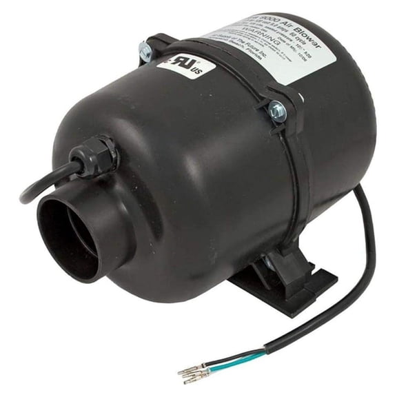Portable Spa Blower 1.5 HP - Ultra 9000 120V Air Blower for Pool & Spa - 2 Inch Tapered Slip Fitting - Quiet Operation - Part 3913121