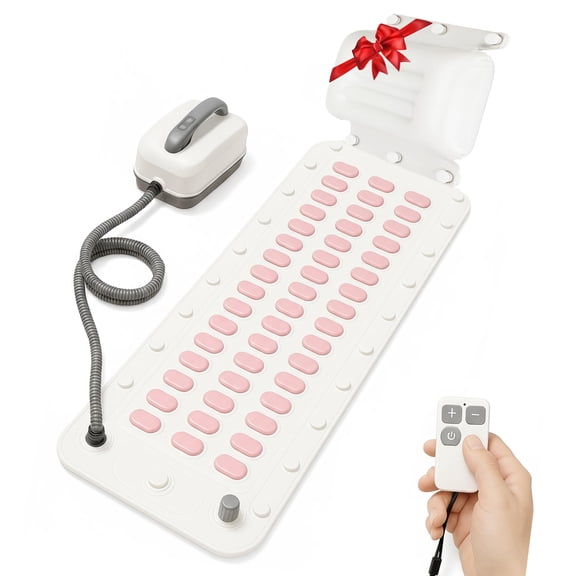 Portable Spa Bubble Bath Mat with Electric Pump and Remote Control