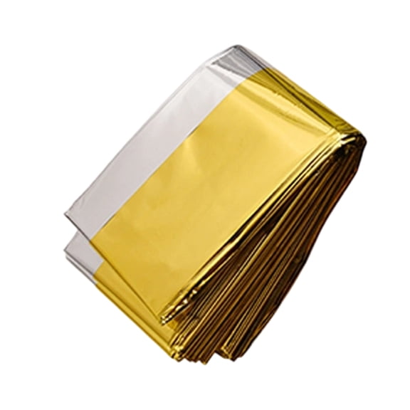 Portable Space Blanket Tear for Camping Hiking Emergencies Supply
