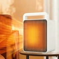 thumbnail image 1 of ZHENYEMEI Portable Space Heater, Small Heaters for Indoor, Mini Heater for Office Desk, 900W PTC Fast Heating, Quiet Heater Fan with Overheat Protection Dumping Shutdown for Bedroom, Office, Desk, 1 of 9