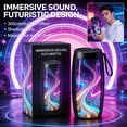 thumbnail image 1 of Portable Speaker with 5.1 Surround Sound & Subwoofer - Compatible for Smartphones/Tablets/Game Consoles, - Stereo Speaker System with /Key Controls, Low-Frequency for Parties/Travel/ - - (No Gift, 1 of 7