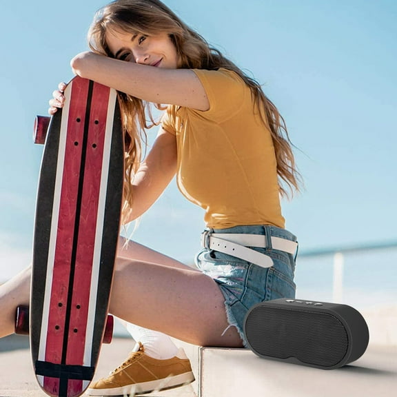 Portable Speaker Bluetooth Speaker Bluetooth 5.0 Also TFCard, AUX Cable, USB Flash Drive