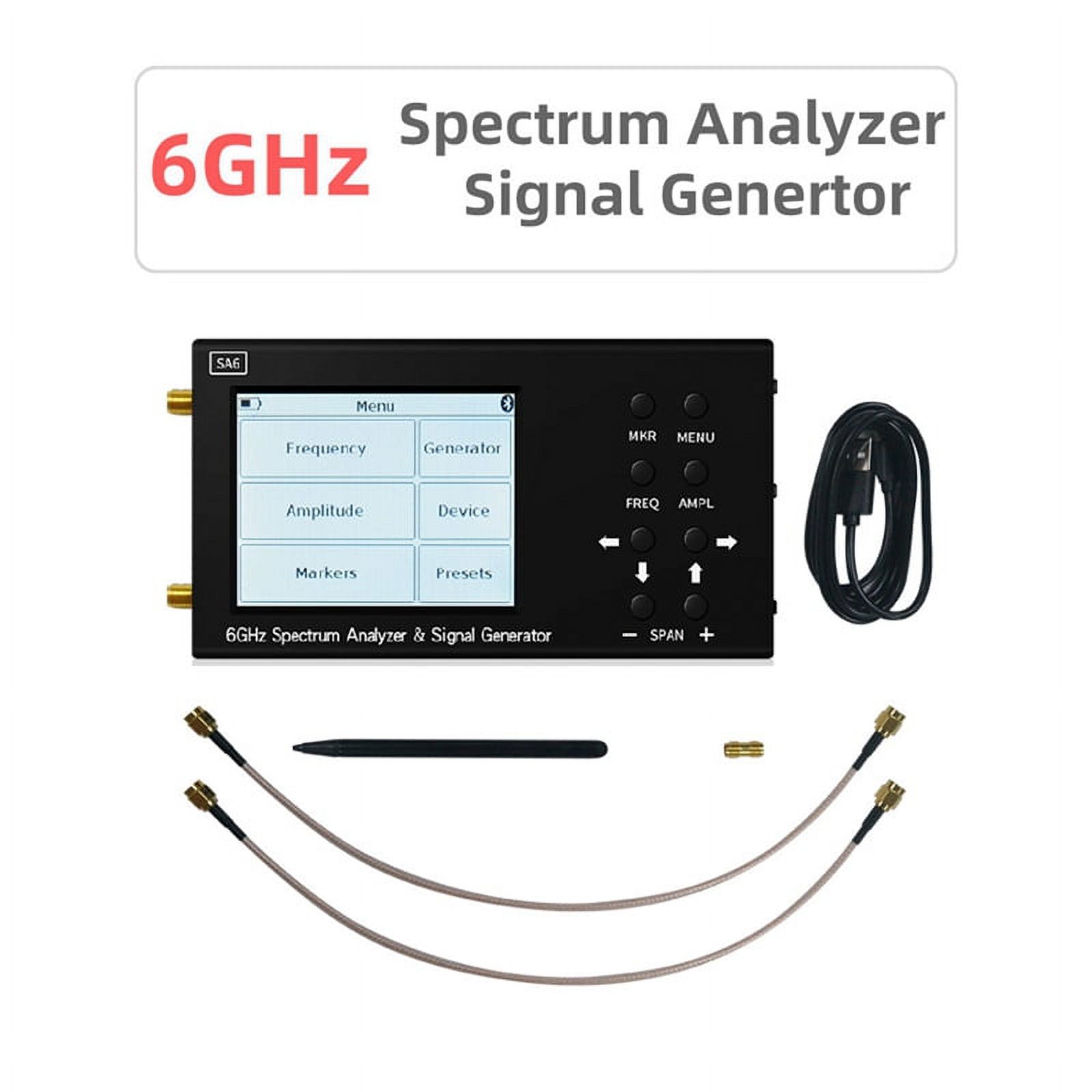 Portable Spectrum Analyzer SA6 356200MHz 3.2Inch LCD Display 6GHz