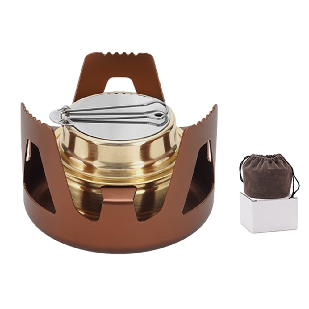 Portable Spirit Burner Alcohol Stove Camping Picnic Windproof Spirit