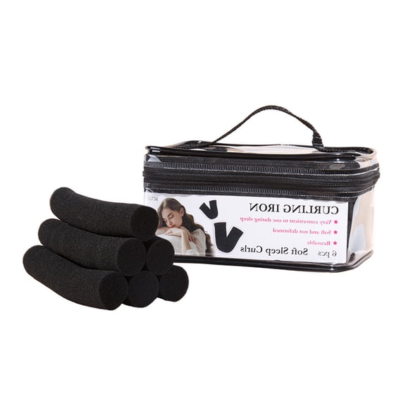 Portable Sponge Hair Rollers Set For Travel Electric Curling Tools Friendly Styling Accessories