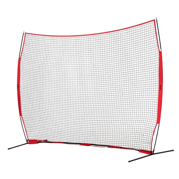 Portable Sports Barrier Net, 12x9 ft Practice Netting with Carry Bag for Baseball, Soccer, Lacrosse, Hockey Training, Backyard Safety Screen