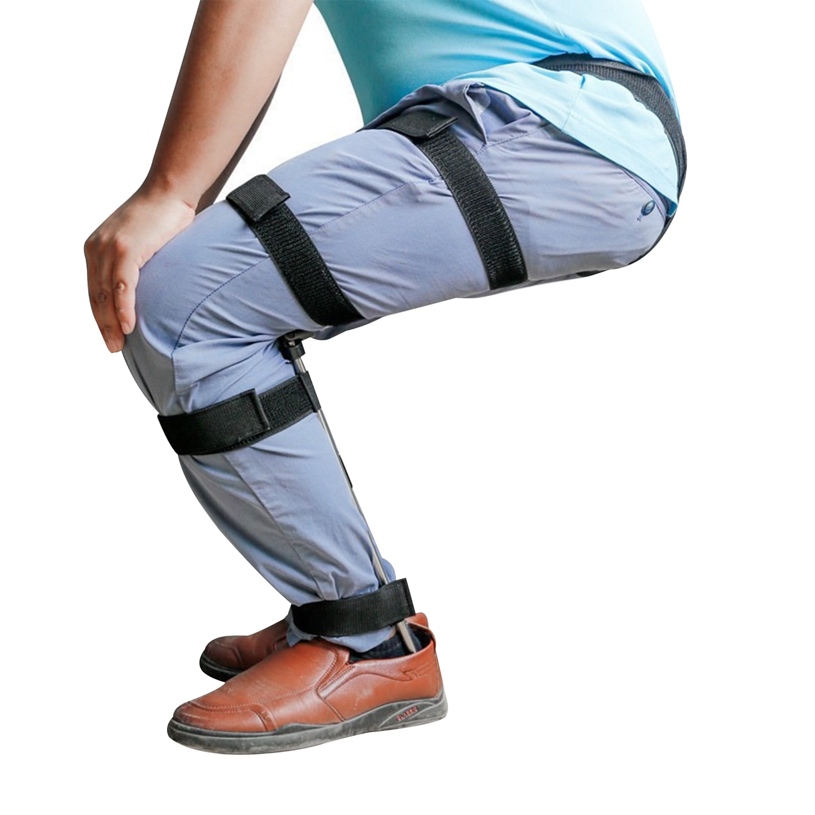 Portable Sports Wearable Invisible Seat Folding Stool Exoskeleton