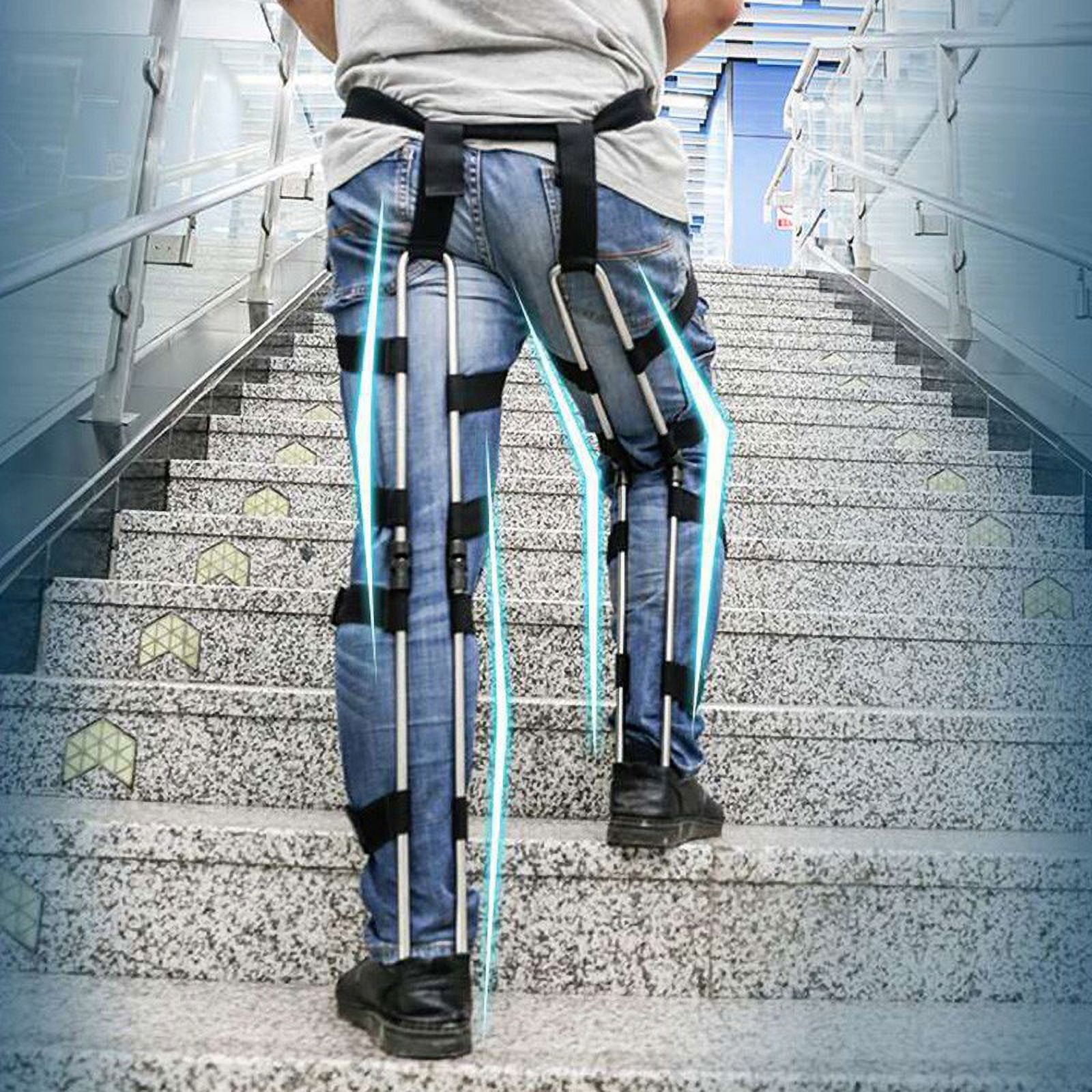 Portable Sports Wearable Invisible Seat Folding Stool Exoskeleton Wearable Chair Fishing Travel