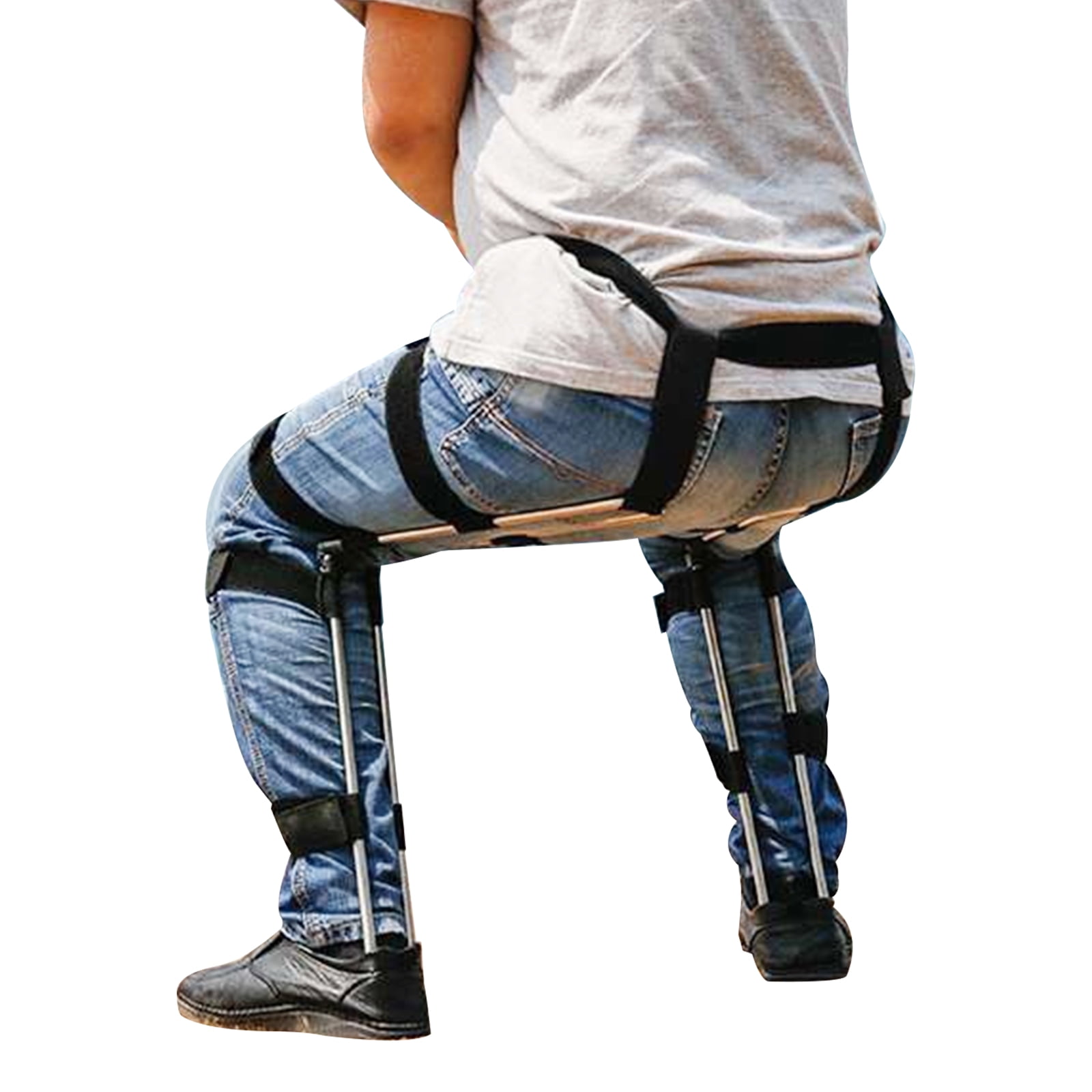 Portable Sports Wearable Invisible Seat Folding Stool Exoskeleton