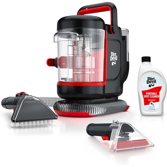 Portable Spot Cleaner Machine for Carpet and Upholstery with Powerful Suction and Versatile Tools