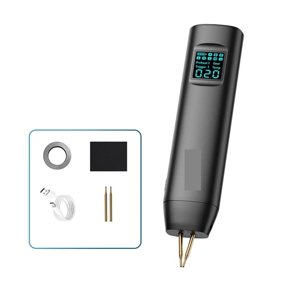 Portable Spot Welder Handheld Spot Welding Machine Type C 90 Gears Adjustable Spot Welding