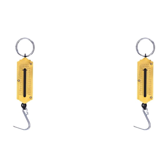 Portable Spring Scale Durable Mechanical Fishing Weight Scale 1pc