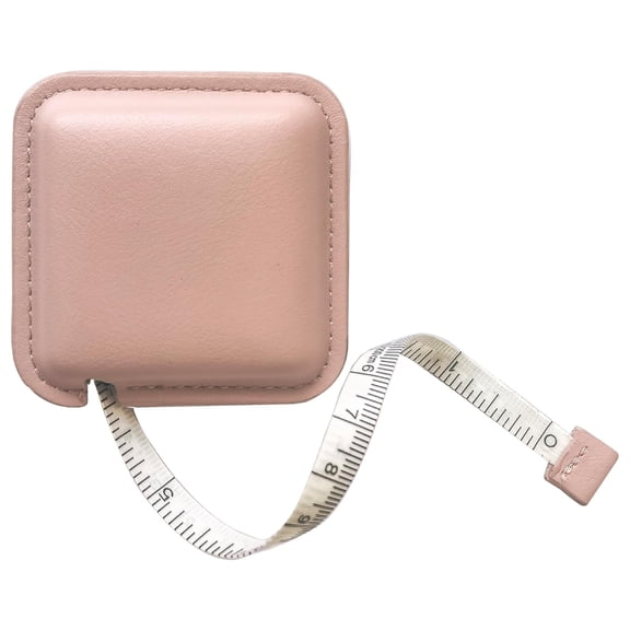 Portable Square Retractable Body Tape Measure 79”/2M Dual Scale Accurate Measuring Ruler for Weight Loss Medical Sewing Tailor Fabric Cloth Craft Daily Use