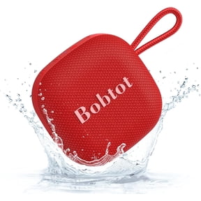 Portable Square pocket Bluetooth Speakers Wireless IPX7 Waterproof Mini Speaker with 20 Hours Playtime,Loud Stereo Sound, TWS,Built-in Microphone for Travel Sport,Gift Ideas(Red)
