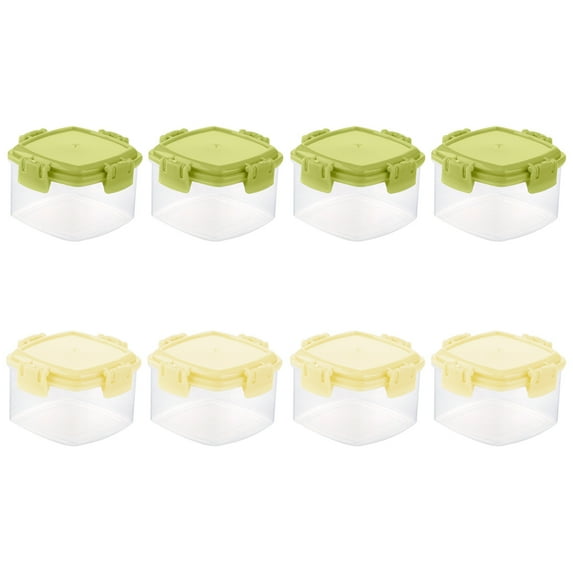 Portable Stackable Container, Leak-Proof, Freezer Storage Containers Lock in Freshness and Nutrition