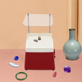 Portable Stained Grinder ,Mini Glass Diamond Ceramics Art DIY Desktop Grinding Tool Machine for Glass Processing Arts Decoration