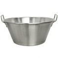 thumbnail image 1 of Portable Stainless Steel 16'' cazo flate surface Cooking Pot, 1 of 4