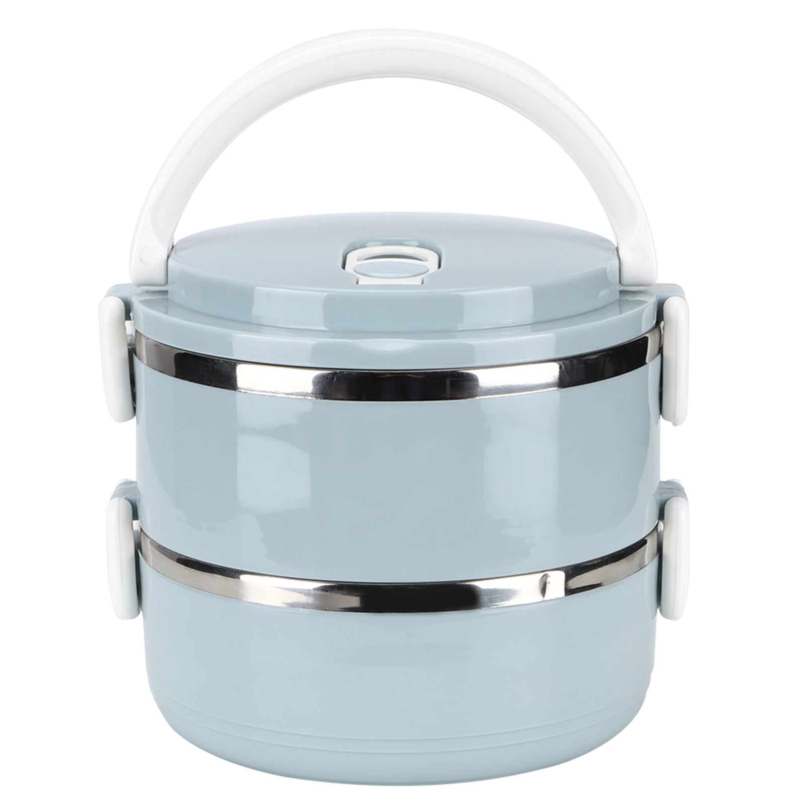 Portable Stainless Steel Blue Thermal Insulated Rice Noddles Lunch Box ...