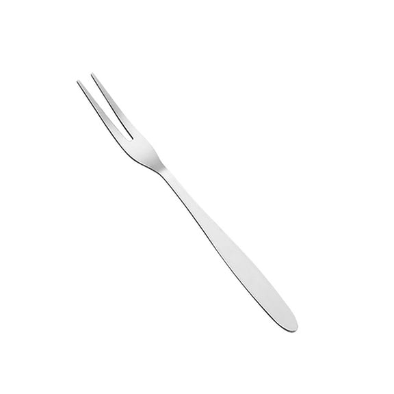 Portable Stainless Steel Fruit Fork Cake Fork Tableware Small Forks 12pcs