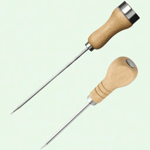 Portable Stainless Steel Ice Pick Set - Break Ice with Ease, Ideal for Home and Bar Use