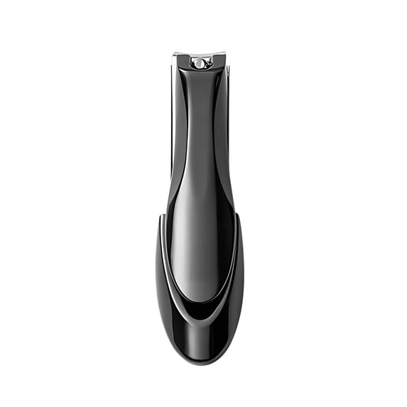 Portable Stainless Steel Nail Clippers for Thick Nails - Ergonomic Design for Precision Cutting and Easy Use
