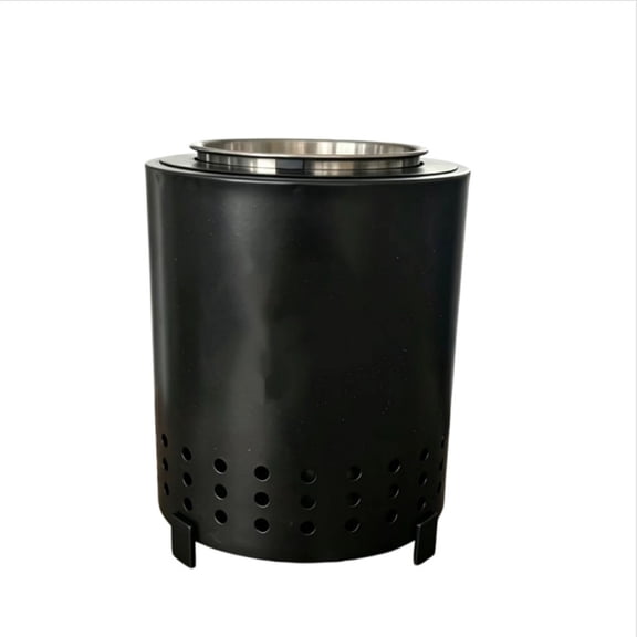 Portable Stainless Steel Outdoor Fire Pit with Removable Ash Pan – Perfect for Camping, Backyard Gatherings, and Outdoor Heating