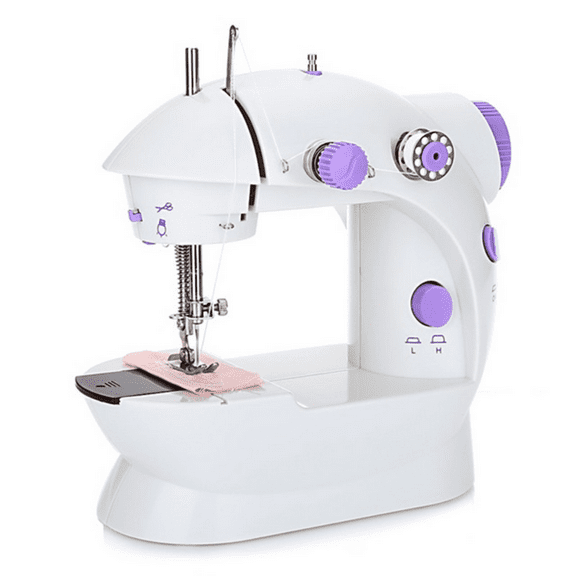 Portable Stainless Steel Sewing Machine SM-202A With Light Household Electric Mini