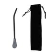 thumbnail image 1 of Portable Stainless Steel Straw Spoon Set - Detachable Design with Storage Pouch for Outdoor Use, 1 of 4