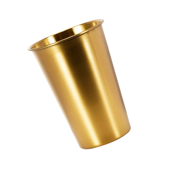Portable Stainless Steels Cup Teas Coffees Milk Beer Mug Stackable Water Cup Drinking Tumblers for Restaurant Travel