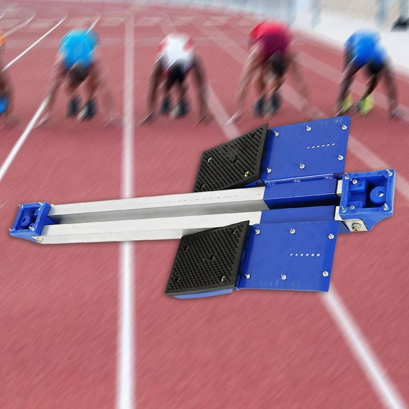 Portable Starting Block For Athletic Scholastic Track Sport Runway Running Competition Non-slip 75*30*15cm