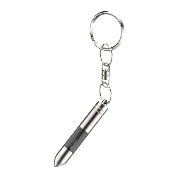 Portable Static Electricity Eliminator Keychain, Metal & Resin Discharge Stick, 56x9mm Anti-Static Device for Home & Vehicle