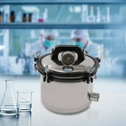 Portable Steam Autoclave   8L High-Temperature Sterilizer for Bacteria Elimination, Safe and Fast Sterilization for Labs, Hospitals, and Home Use