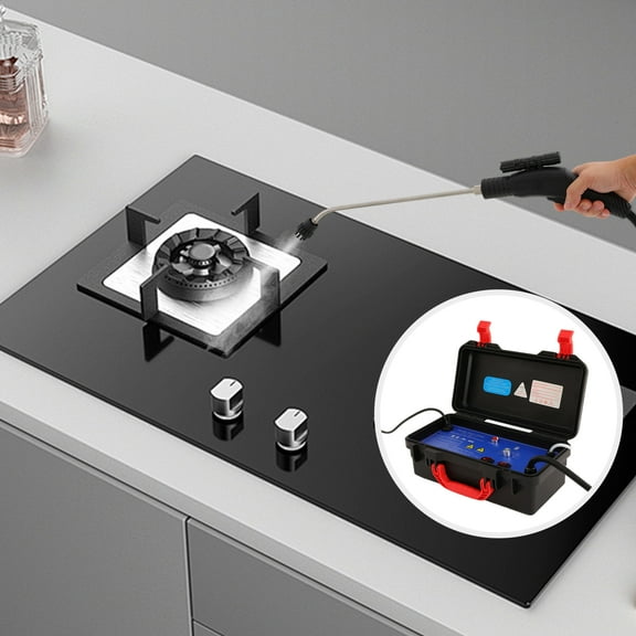 Portable Steam Cleaner High Pressure Steam Cleaning Machine 1700W Commercial Steam Cleaning System Automatic Pump Steam Washer For Kitchen Bathroom Car Seat Furniture Floor 110V