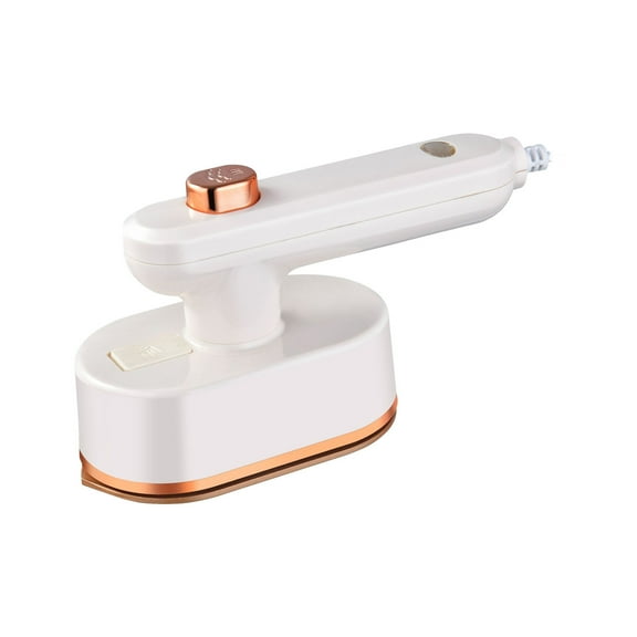 Portable Steam Iron White Mini Handheld Travel Ironing Machine Home Use Small Wrinkle Care