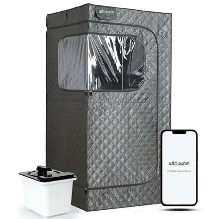 Portable Steam Sauna with Bluetooth Control, 4L KingPower Steamer, Body Tent, Foldable Chair | Personal Home Spa