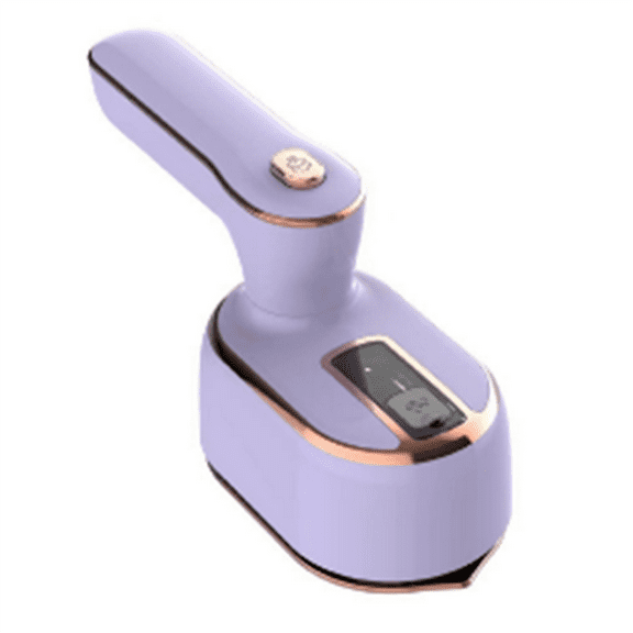 Portable Steamer Iron for Clothes Fast Heat-Up,Compact Wrinkle Remover for All Fabrics , US Plug,1 * steam iron,Purple