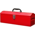 thumbnail image 1 of Portable Steel Tool Box with Removable Storage Tray, 1 of 5