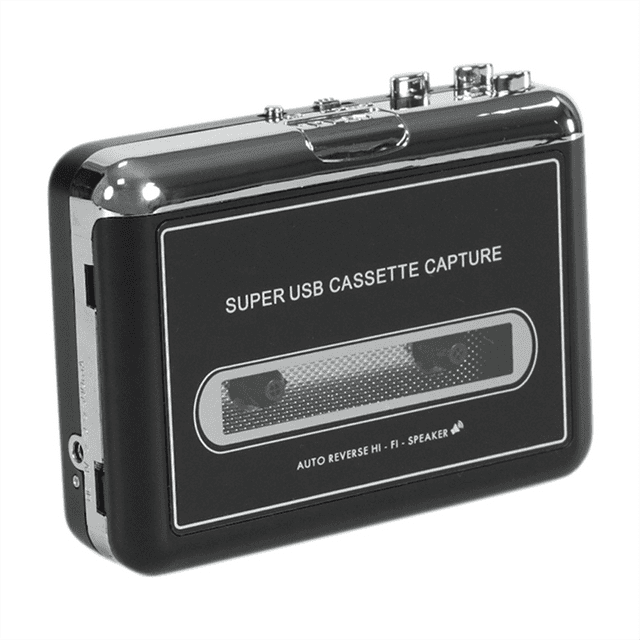 Portable Stereo USB Cassette Player Cassette Tape to MP3 Converter