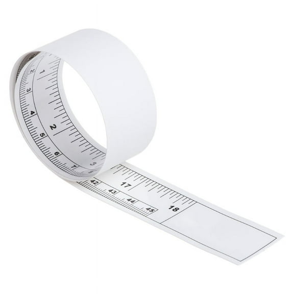 Portable Sticker Scale Self Adhesive Metric Measure Tape Vinyl Ruler for Sewing Machine Sticker Quality Plastic Made