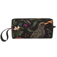 thumbnail image 1 of Portable Storage Bag 7.9×3.5×2.4in Simple Design Convenient Storage And Finishing Bag Light Body Can Be Used As A Cosmetic Bag Storage Bag Cartoon European Starling Birds, 1 of 8