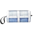 thumbnail image 1 of Portable Storage Bag 7.9×3.5×2.4in Simple Design Convenient Storage And Finishing Bag Light Body Can Be Used As A Cosmetic Bag Storage Bag Doderblue Checked Hand-Drawn Sketch_2, 1 of 8
