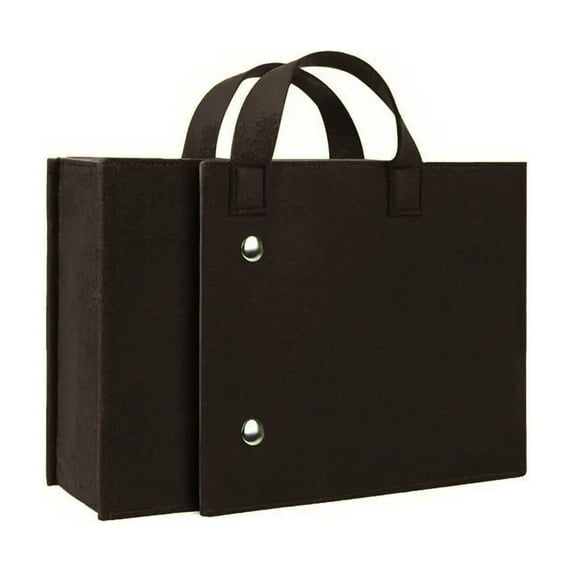 Portable Storage Bag Backpack - Foldable Forest Green Laptop Briefcase | Fits 13-Inch, Water-Resistant, Lightweight Travel