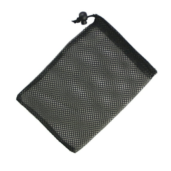 Portable Storage Bag Large Capacity Golfs Drawstrings Pouches Nylons Mesh Bag for Baseball, Tennis