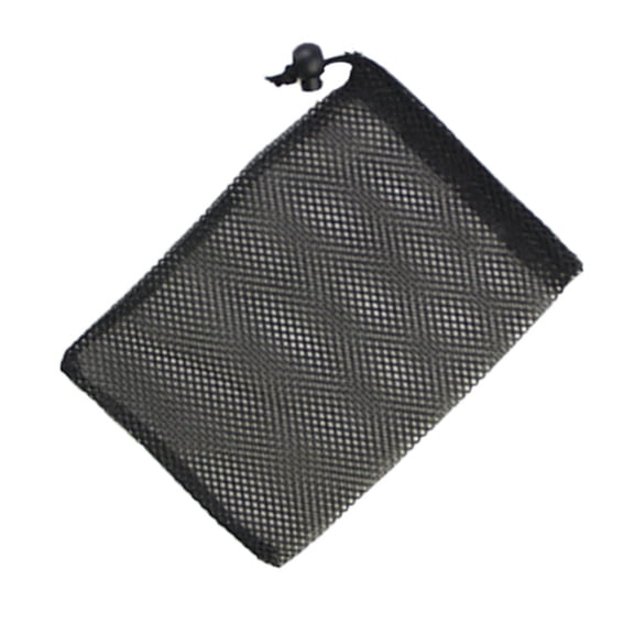 Portable Storage Bag Large Capacity Golfs Drawstrings Pouches Nylons Mesh Bag for Baseball, Tennis