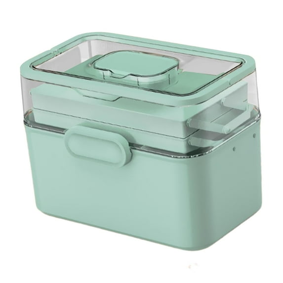Portable Storage Box Medicine Cabinet Organizer Multipurpose Medical Box Large Capacity Home Use