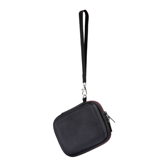 Portable Storage Case for SSD Shockproof Hard Carrying Case Inner Mesh Pocket Box Carrying Case Handle Strap