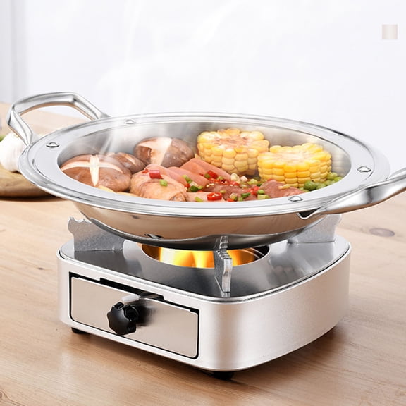 Portable Stove Mini Camping Heater Indoor for Emergency Heating Stove, Solid Fuel Burner and Outdoor Survival Gear, Compact Wood Burning Stove for Tent and Home