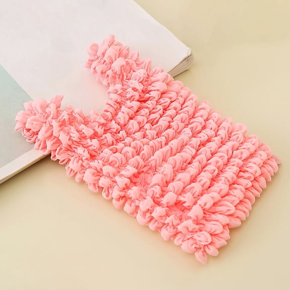 Portable Stretch Pleated Reusable Handheld Shopping Bag for Everyday Use